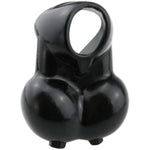 Silicone Scrotum Sleeve Testicle Cover Penis Ring Prison Bondage Male Chastity Cage Devices Cock Slave Orgasm Delay Sex Toy For Men Black