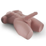 Realistic Male Sex Doll Torso with Flexible Dildo for Women and Gay Men