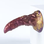 7.7-Inch Anal Stretcher, Thick & Soft Fantasy Dildo: Aurora Horn. Monster Soft Dildo, Girthy Silicone Dildo, Colorful Dildo, Losssless Artistic Fantasies Series, Sex Toy With Strong Suction Cup.