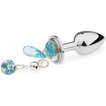 Stainless Steel Pendant With Anal Plug For Adult Sex Toy Anal Trainer Butt Plug For Couple And Lovers