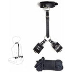 Neck To Wrist Restraint Bondage Set Sex Toys Bdsm Restraints Kit Rope For Couples Adults Sm Play Games