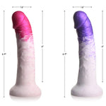 Strap-U Swirl Realistic Silicone Dildo - Pink