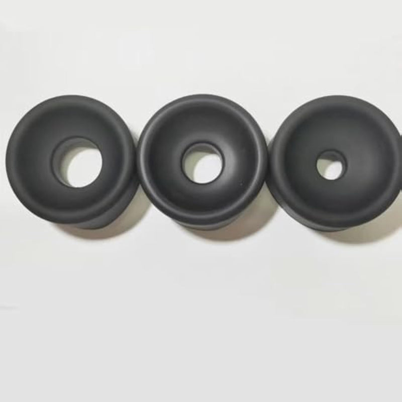 3 Size Silicone Pump Sleeve Male Penis Pump Comfort Ring Accessory Pump Simulated Inverted Model, Realistic Sleeve Replacement Sealing Cap Cylindrical Large Pump Sleeve