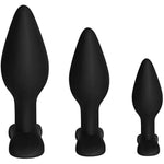 Anal Plug Training Sets + 16.5 Inch Super Long Realistic Dildo