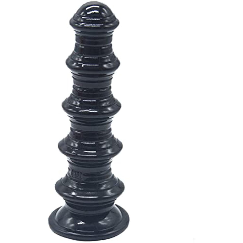 8.5 Inch Anal Plug Dildo With Strong Suction Cup, Soft Flexible Butt Plug Knotted G-Spot Dildo Adult Sex Toy For Women