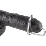 Glans Ring Adult Men Masturbation With 8Mm Insert Urethral Balls Male Pleasures Sex Toy (1.18 Inch)