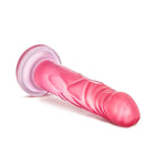 Blush B Yours Sweet N' Hard-5 7.5" Realistic Dildo For Solo & Pegging Play Lifelike Cock - Suction Cup, Strap-On Compatible, Body-Safe Pvc - Erotic Adult Sex Toy Penis For Women, Men & Couples -(Pink)