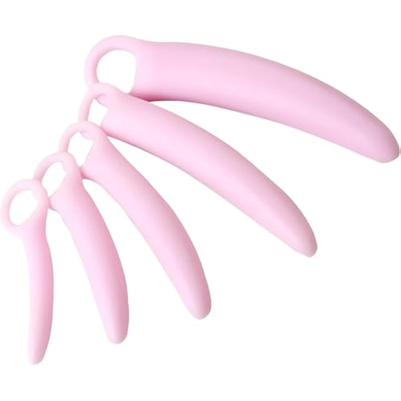Anal Butt Plug Dilator Kit for Women - 5 Piece TPE Set with G Spot Stimulator