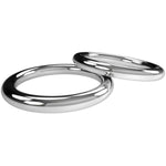 Metal Bondage Penis Cock Rings Mutil-Size Metal Penis Loop Delay Ring Stronger Erection Enhancer Sexual Toy For Male