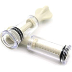 [Two Pieces]-A Vacuum Breast Pump-Female Masturbation Device-Chest Massage-Breast Stimulator-Adult Products (Od: 1.65 Inch)