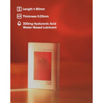 Finger Condom, Ultra-Thin Natural Latex Lubricated Finger Condoms For Intimate Moments Lesbian Couple Women, 6 Count, Natural Neroli Scented, 300Mg Lubricant, Skin-Friendly