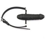 Sex Toys Bdsm Bondaged Adult Kit Silicone Realistic Dildo Gag With Ball Adjustable Strap On Mouth Gag For Sm