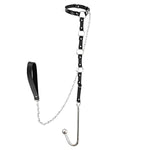 Adult Bondage Chains Set With Anal Hooks Restraints Toys Adjustable Leash & Collar Fetish Gear For Couples All Levels