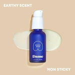 Arousal Serum For Women + Fin Massager, Citrus - Organic Vegan Ph Balanced,Grip Free Super Quiet 100% Medical Grade Silicone