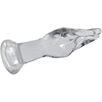 Realistic Hand Dildo With Strong Suction Cup Fist Anal Plugs Butt Plug Vaginal Or Anal Fisting For Men Women Transparent