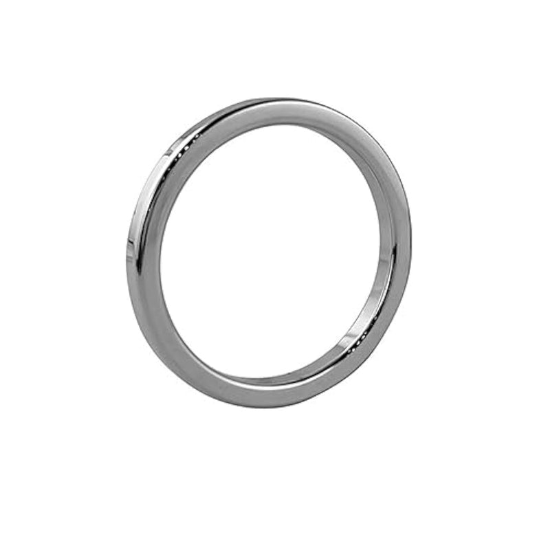 Thin Metal Smooth Penis Locking Ring Male Trainer Penis Cock Ring Masturbation Exercise Cock Ring Sex Toys