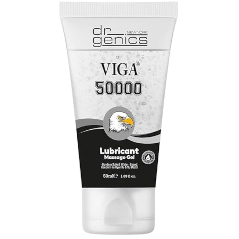 Viga 50000 Lubricant Gel for Couples - 50ml Regular Size
