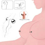 Magnetic Nipple Clamps for Adult Women - Powerful Bondage Sex Toys