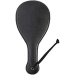 Round Sexual Spanking Paddle For Bdsm, Faux Leather Sex Paddles For Adult Spanking Set, Black