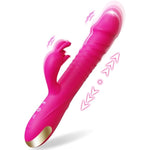 Thrusting Dildo Vibrator Adult Toys For Women - Sex Toys Dildos Rabbit G Spot Vibrator With 3 Fast Thrusting & 10 Vibration Modes, Silicone Clitoral Stimulator Adult Sex Toy For Women Couple
