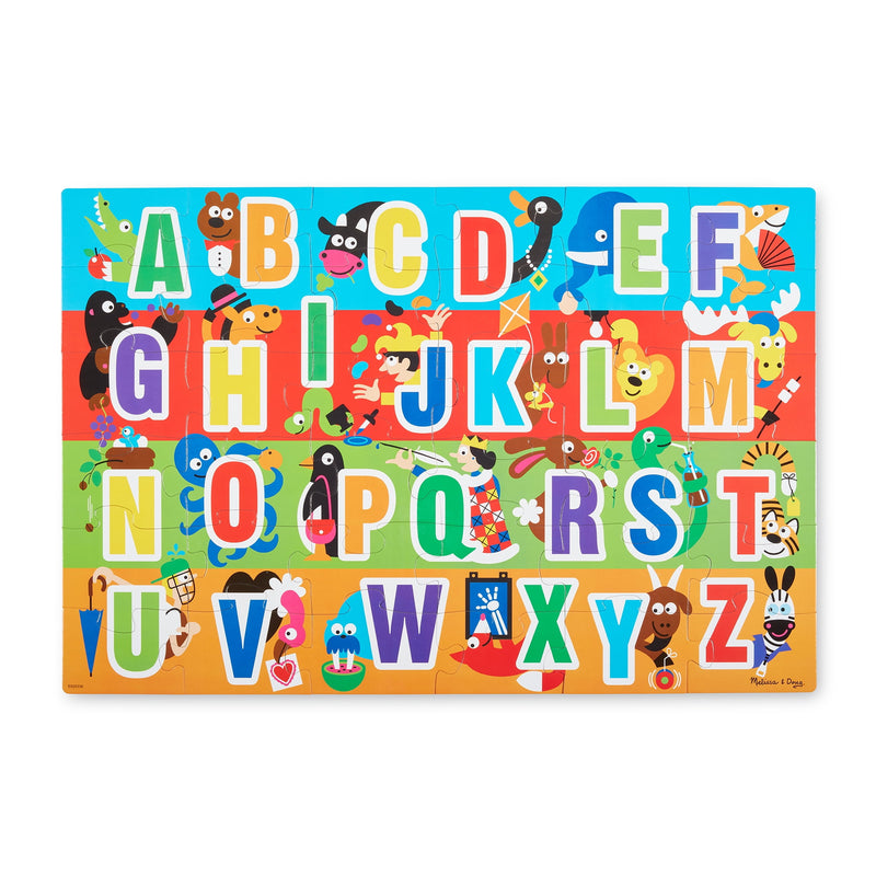 Melissa & Doug Alphabet Giant Cardboard Floor Puzzle (36 Pieces)