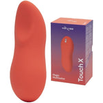 Touch X Lay On Vibrator | Vibrating Mini Bullet Sex Toys For Women | Clitoral Stimulator Personal Massager | 8 Intensity Levels & 7 Vibration Modes| Adult Toys & Sexual Pleasure Tools | Coral