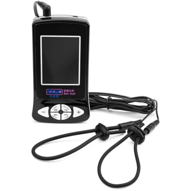 2 Spring Buckle Penis Ring Sex Toys Male Masturbation Electric Shock Penis Ring Electric Shock Set Including Button Host