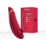 Premium 2 Clitoris Vibrator For Women | Clit Sucker Adult Toys | Vibrating Adult Sex Toy | Clit Stimulator For Woman With 14 Suction Speeds | Waterproof Clitoral Stimulation Massager | Red