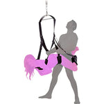 Adult Sex Swing with Stand for Bedroom - 360 Degree Rotating Swivel Swing Bondage Kit