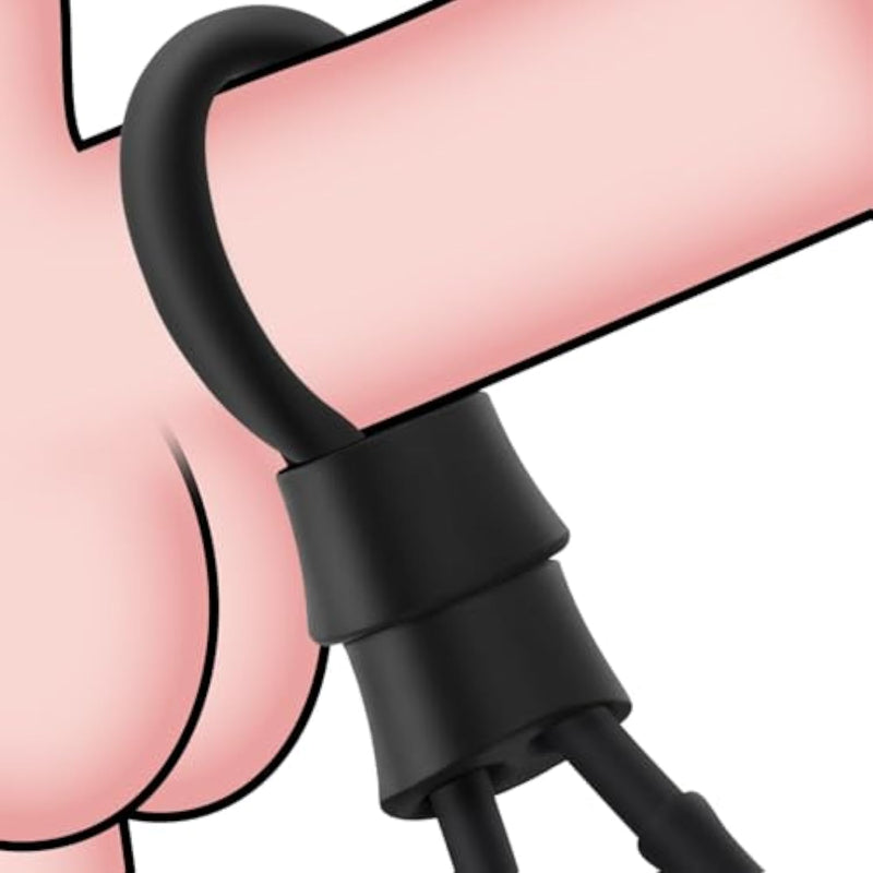 Adjustable Silicone Cock Ring for Enhanced Erections and Longer Lasting Pleasure