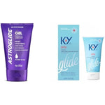 Astroglide Gel, Personal Lubricant (4oz), Stays Put with No Drip & K-Y Jelly Water Based Lube for Sex, Anal Lube, Non-Greasy Water Based Personal Lubricant