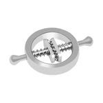 Nipple Clip Clamps For Women Men Circular Body Clamp Adjustable Weight Metal Nipple Clamps Non-Piercing Metal Stimulator Nipple Clips Body Jewelry