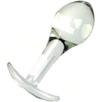 3Pcs Glass Anal Plug Adult Sex Products Training Kit Anal Beads Butt Plug Masturbator Toys With Anchor Bottom, Smooth Glass Sex Toys For Men Women Beginners Advanced Players Pleasure (Transparent)