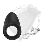 Doctor Love’S Zinger+ Travel Size Rechargeable Super-Slim Micro Vibrating Cock Ring, Black (Dl-Rr-1)