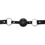 Breathable Ball Gag, Bondage Mouth Gag, Leather Adjustable Strap, (Bdsm Kit, Sex Toys, Bondage, Dominatrix Toys, Mouth Gag, Ballgags, Restraint, Gags, Bondage Gear, Ball Gags)