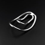 Metal Hollow Penis Ring Cock Ring Chastity Clip Training Clip Men'S Exercise Ring Training Chastity Device Bondage Sex Toys
