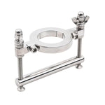 Steel Testicle Torture Cbt Sex Toy Squeezer Metal Penis Ring For Men Testicle Ball Stretcher Weight Scrotum Pendant Adult Cock Sm Fetish Bondage For Couples (L-330G)