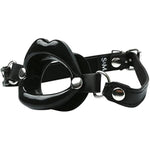 Soft Lips Silicone Gag - Comfortable & Safe Bdsm Mouth Gag | Tasteless Silicone | Adjustable Size | Stifles Sound | Easy To Clean & Store | Perfect For Beginners & Experienced Enthusiasts