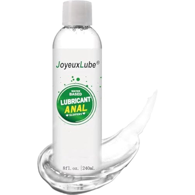 Water-Based Anal Lube 8Fl.Oz Desensitizing Anal Lubricant Long Lasting Smooth Slippery For Men Women Couples With Discreet Package