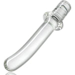 Crystal Glass Dildo Masturbation Wand, Vaginal Masturbation Massager Anal Butt Plug Pleasure Stick Anus Stimulation Sex Slave Sex Toy For Men Women And Couple (Xl)