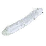 Large Double-Ended Glass Dildo for G-Spot Stimulation and Pleasure
