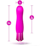 Oh My Gem - Exclusive - 5.5Puria Silicone G Spot Vibrator - 5 Speeds & 5 Unique Vibrating Modes With Warming Function - Usb Rechargeable With Cable Included - Tourmaline
