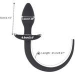 Anal Butt Plug Tail Adult Sex Toy For Adult Silicone Anal Toys Game With Dog Tails For Women