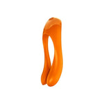 Candy Cane Vibrator Sex Toy | Adult Toys For Women | Best Couple Vibrator | Vibrating Sexual Pleasure Device | Stimulation Vibrators | Female Wellness Tools | Woman Pleasure Sextoy (Orange)