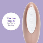 Pearl Clitoral Sucking Toy - Clit Stimulator With 7 Suction Speeds - Waterproof Sucker Vibrator - Rechargeable Vibrating Adult Sex Toys For Women And Couples