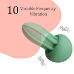 Mushroom Shape Sex Toy Small Clitoral Stimulator Mini Vibrator 10 Frequency G Spot Climax Female Clitoral Anal Vibrator Massager Portable Sex Toys