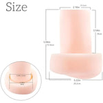 Male Penis Pump Attachment Pussy Model, Realistic Enlargement Sleeve Penis Enlarge Vacuum Cup Accessory For Male Masturbation Fake Vaginal Penis Pump Seal Blowjob Sleeve