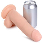 Lynx 8 Inch Dual Density Realistic Dildo - Light