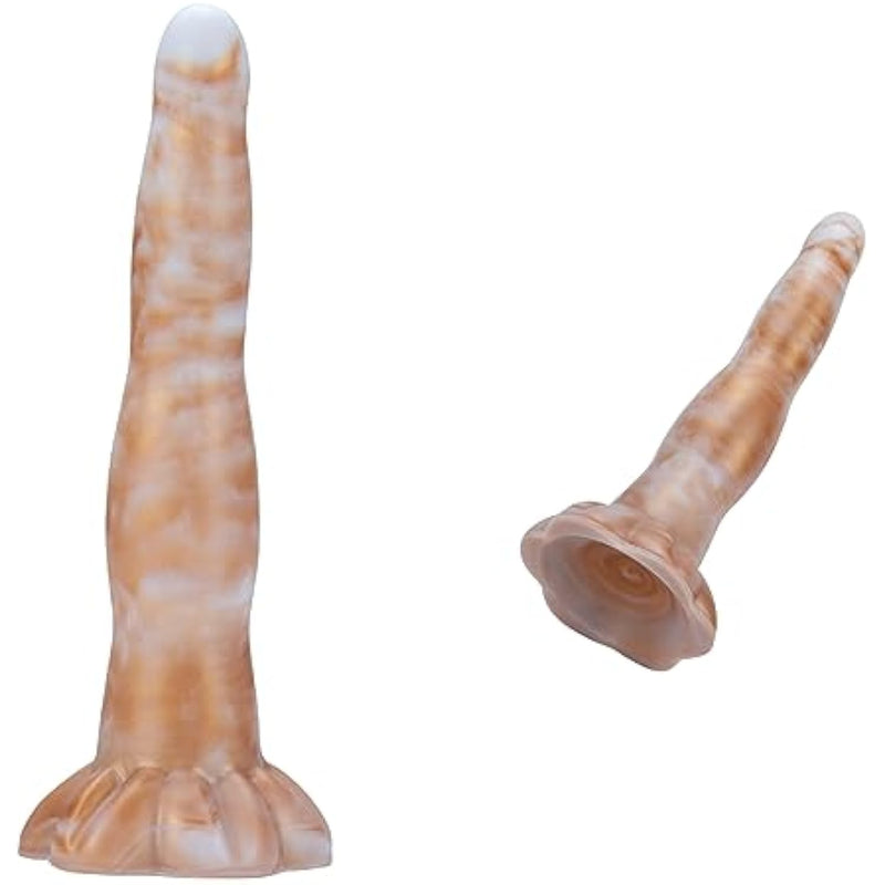 Realistic Dildo, Liquid Silicone Material No Any Smell Adult Sex Toys Penis, Strong Suction Cup For Hand-Free 7 Balls G-Spot Vaginal Discreet Package