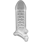 Doc Johnson OptiMALE - ULTRASKYN Extender with Ball Strap - Thin, Frost